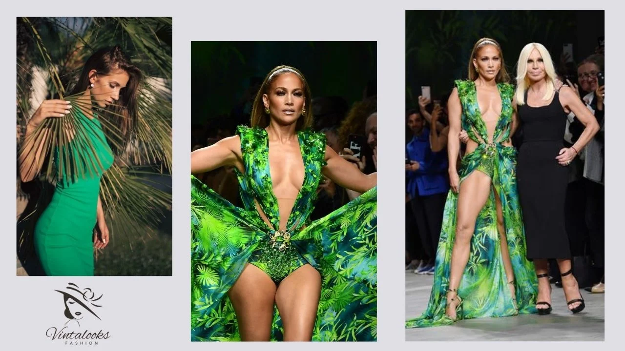  Jennifer Lopez’s Green Versace Dress( 2000)