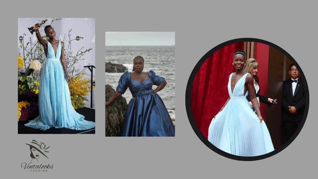  Lupita Nyong’o’s Blue Prada Gown